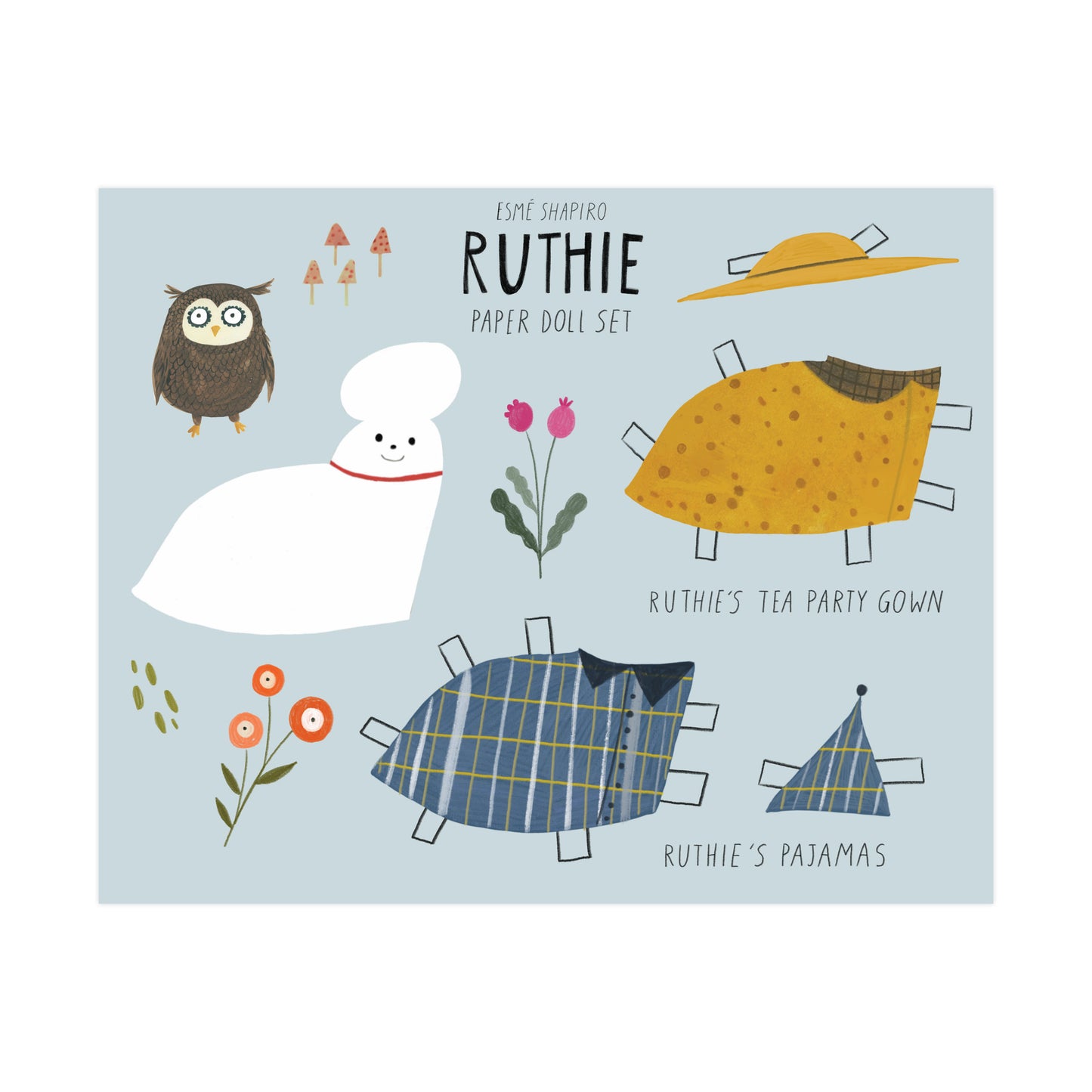 Ruthie Paper Doll Set