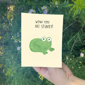 WOW YOU ARE STINKY!